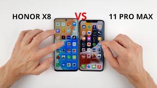 Honor X8 vs 11 Pro Max  SPEED TEST