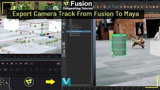 Export Camera Track From Fusion To Maya  Fusion To Maya Camera Export