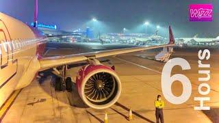 LONGEST WIZZAIR FLIGHT  Abu Dhabi to Vienna  TRIP REPORT 4K