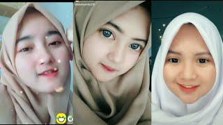 Viral...tik tok hijab imut imut  cantik banget dah jamin ga bisa tidur mata fres