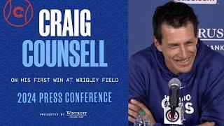 It’s fun to watch players who want to be in those moments  Counsell on First Win at Wrigley Field