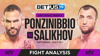 Santiago Ponzinibbio vs Muslim SalikhovUFC Expert Predictions UFC Fight NightPicks and Best Bets