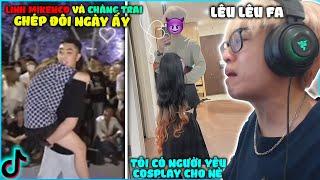 LINH MIKENCO CÙNG CHÀNG TRAI GHÉP ĐÔI VÀ HÙNG CÓ NGƯỜI YÊU COSPLAY CHO  HÙNG AKIRA REACTION TIK TOK