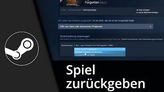 Steam Spiel zurückgeben  Geld zurück funktioniert in 2024  Tutorial