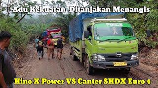 Pabrikan Truk Euro 4 Mana Yang Paling Tangguh Ditanjakan Hino Dutro X Power VS Canter FE 74 SHDX