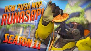 Rank 1 Winston Plays NEW MAP in Overwatch 2 Season 11