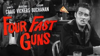 Four Fast Guns 1960 OFFBEAT WESTERN