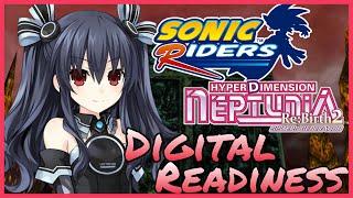 Digital Dimension Neptunia  Digital Readiness Sonic Riders X Neptunia Rebirth 2 Music Mashup