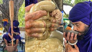 Most Powerful Drink of Sikhs निहंग सिखों की ताकत का असली राज India Street Food  Amritsar Punjab