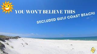 OMG SECLUDED GULF COAST BEACHES  ST JOSEPH STATE PARK  CAPE SAN BLAS FLORIDA 2019  PORT ST JOE