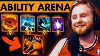 МУЛЬТИКАСТ ОГРМАГА + СКИЛЫ ГАБЕНА = ЖЕСТКАЯ КОМБА  ABILITY ARENA DOTA 2