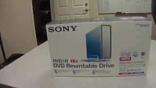 External Sony DVD-RW USB Firewire for pc or mac for sale in Cyberinfinity