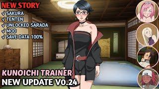 NEW UPDATE KUNOICHI TRAINER v0.24 + SAVE DATA 100% + MOD