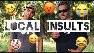 TRY NOT TO LAUGH CHALLENGE  Local Insults