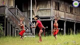 Tari Mandau Kalimantan Tengah Mandau Dance Central Kalimantan