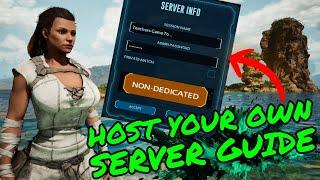 Hosting Your Own Server on Ark Survival Ascended Guide PS5XBOXPC How to make Non-Dedicated Server