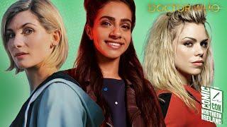 Doctor Who Panel  Jodie Whittaker Billie Piper & Mandip Gill  Comic-Con Northern Ireland 2024