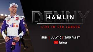 LIVE Denny Hamlins Atlanta In-Car Camera presented by Coca-Cola
