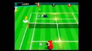 Mario Tennis Nintendo 64 Gameplay