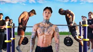 CHRIS HERIA’S Calisthenics Battles  College Campus