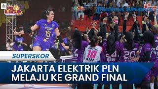 HASIL FINAL FOUR PROLIGA 2024 Sikat Megawati Cs Jakarta Electric PLN Kini Segel Tiket Babak Final