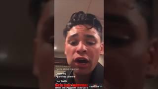 Ryan Garcia rolls up to brothers fight in first sighting after racist remarks