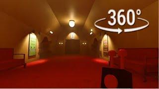 360° VR  Garten of Banban 7 Gameplay in 360 Video  Plane Crash and Theatre Horror Plays