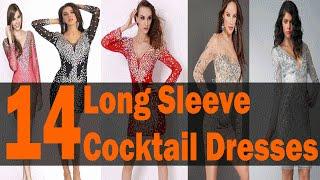 14 Long Sleeve Cocktail Dresses
