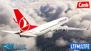 MSFS 2024 Çıkış Tarihi Geldi PMDG 737 ile İstanbuldan Bodruma Uçuyoruz