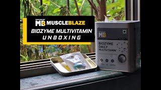 MUSCLEBLAZE - Biozyme Multivitamin UNBOXING