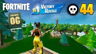 44 Elimination Solo vs Squads Win Fortnite RELOAD