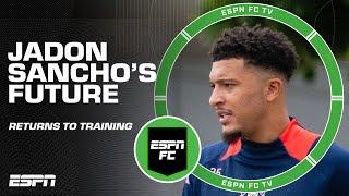 Jadon Sancho returns to Manchester United training but will he stay or leave?  ESPN FC