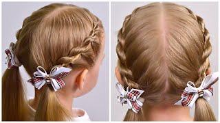 Rope  Twist  Braid  Back to school hairstyles for girls by LittleGirlHair