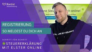 Registrierung bei ELSTER online 2022 - mein Elster Tutorial  Deine Anmeldung in nur 5 Schritten