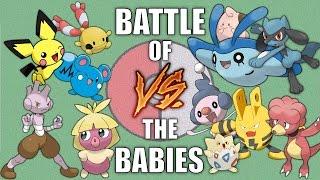 Battle of the Babies - Pokemon Battle Revolution 1080p 60fps