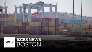 Dockworkers strike would close cargo port in South Boston