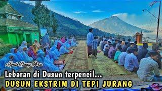 TRADISI LEBARAN DI DUSUN TERPENCIL DUSUN EKSTRIM DI TEPI JURANG DUSUN TEMPEL BOYOLALI JAWA TENGAH