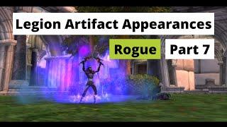 How to Obtain All Legion Artifact Weapon Appearances Same method in Dragonflight Rogue
