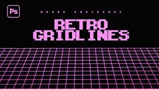 Create Retro Gridlines in Adobe Photoshop