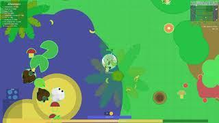 Mope.io  Noob Lunar gets white giraffe  FAIL Mope.io White Giraffe Gameplay