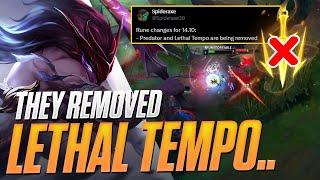 They removed LETHAL TEMPO....  Dzukill