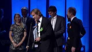 Jason R. Eckhoff og Hans C. Birkeland vinnere kategori Handel EY Entrepreneur Of The Year 2013