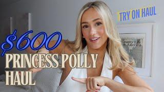 Princess Polly Summer $600 Haul - try on