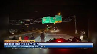 Street racers ignoring laws and safety in Jacksonville  Action News Jax