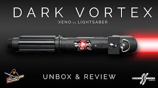 Dark Vortex Lightsaber Unbox & Review From Vaders Sabers