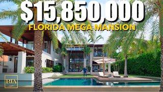 Inside a $15000000 FLORIDA MEGA MANSION  Luxury Home Tour  Peter J Ancona