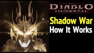 Diablo Immortal Shadow War Secrets How to Join and How It Works