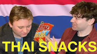 Brits Try THAI Snacks For The First Time