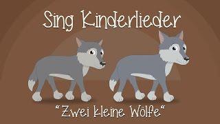 Zwei kleine Wölfe - Kinderlieder zum Mitsingen  Sing Kinderlieder