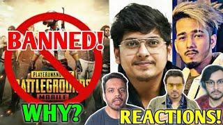 PUBG MOBILE BANNED IN INDIA - Why? Fully Explained  Gamers & YouTubers React ScoutMortaL & More